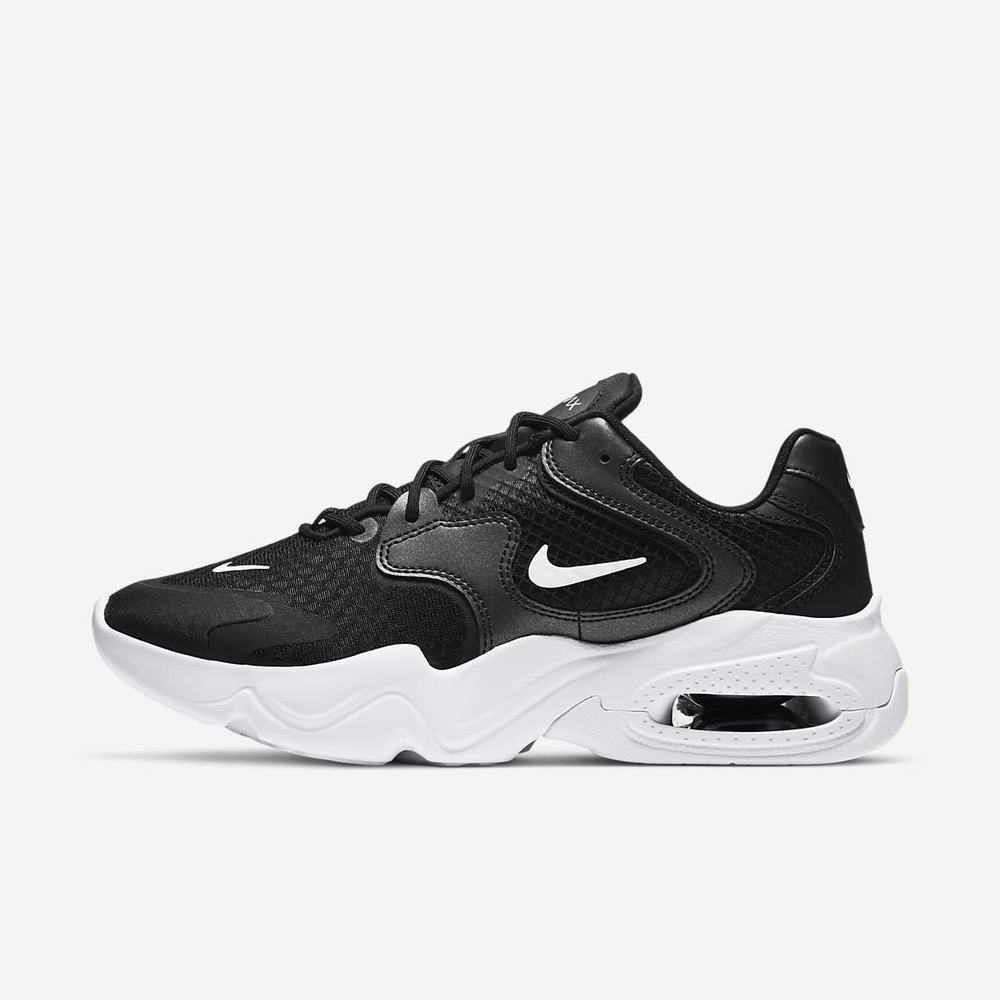 Sneakers Nike Air Max 2X Noir 6384-970 Black/Black/White Femme | ZKD-21010998